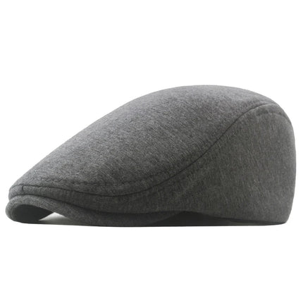 Béret style britannique - Gris foncé - Ajustable (du 54 au 59) | La boutique du chapeau