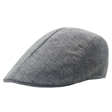 Béret style britannique - Gris 2 - Ajustable (du 54 au 59) | La boutique du chapeau