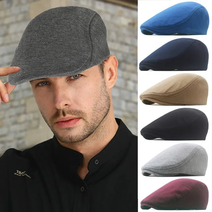 Béret style britannique - Gris foncé - Ajustable (du 54 au 59) | La boutique du chapeau