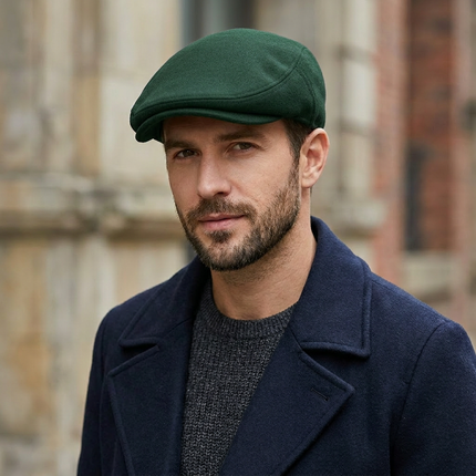 Béret style britannique - vert- Ajustable (du 54 au 59) | La boutique du chapeau