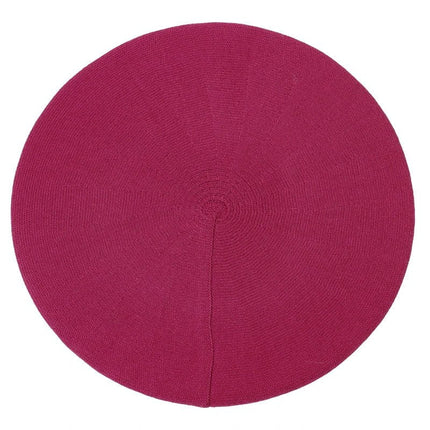 Bérets femme en coton - Rose/rouge - Ajustable (du 54 au 59) | La boutique du chapeau