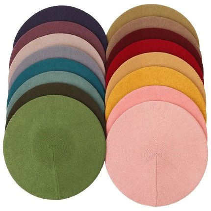 Bérets femme en coton - Bordeau - Ajustable (du 54 au 59) | La boutique du chapeau