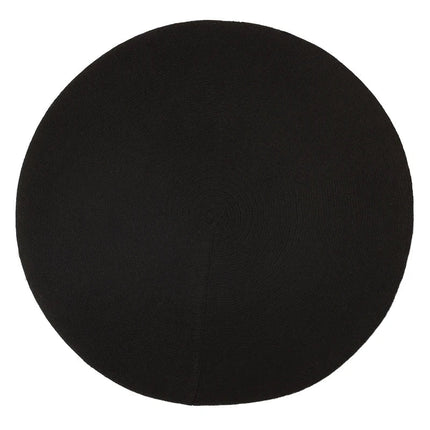 Bérets femme en coton - Noir - Ajustable (du 54 au 59) | La boutique du chapeau