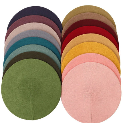 Bérets femme en coton - Bleu - Ajustable (du 54 au 59) | La boutique du chapeau