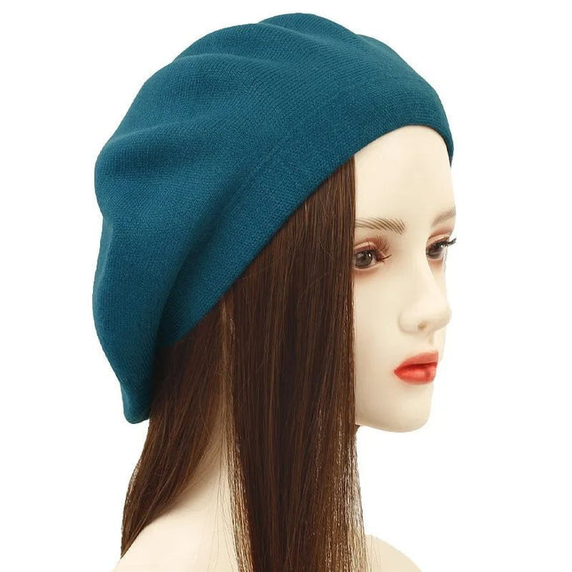 Bérets femme en coton - Bordeau - Ajustable (du 54 au 59) | La boutique du chapeau