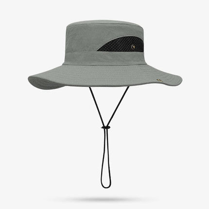 Bob de pêche unisexe - Gris 2 - XL (60 - 61cm) | La boutique du chapeau
