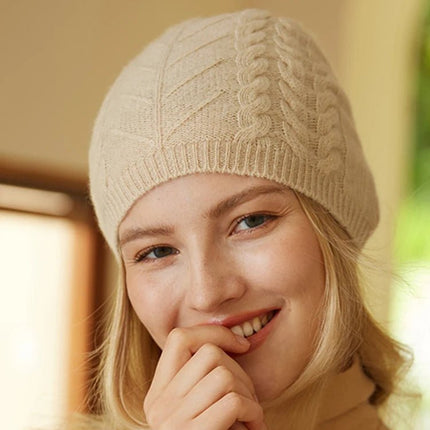 Bonnet 100% cachemire - Rouge - Ajustable (du 54 au 59) | La boutique du chapeau