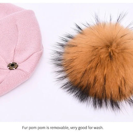 Bonnet à pompon pour femme - Gris clair 3 - Ajustable (du 54 au 59) | La boutique du chapeau