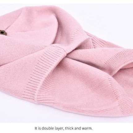 Bonnet à pompon pour femme - Gris clair 3 - Ajustable (du 54 au 59) | La boutique du chapeau