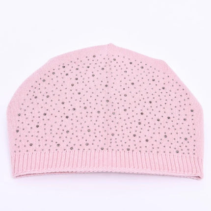 Bonnet à pompon pour femme - Rose - Ajustable (du 54 au 59) | La boutique du chapeau