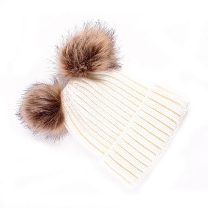 Bonnet à pompons pour femmes - Khaki - Adulte | La boutique du chapeau