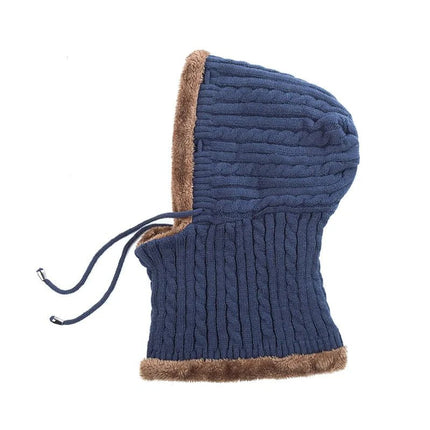 Bonnet avec protection du cou - Kaki - Ajustable (du 54 au 59) | La boutique du chapeau