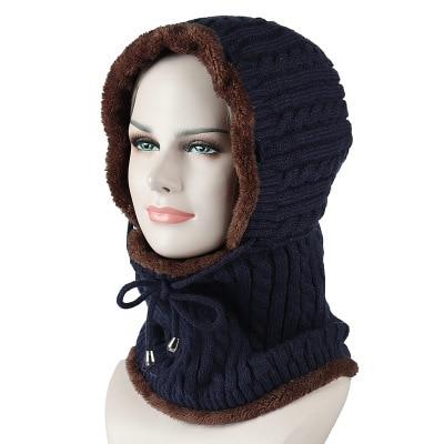 Bonnet cache cou - Bleu - Adulte | La boutique du chapeau