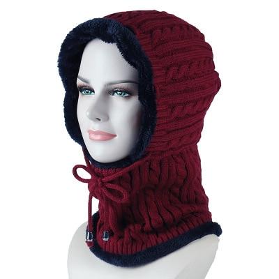 Bonnet cache cou - Rouge - Adulte | La boutique du chapeau