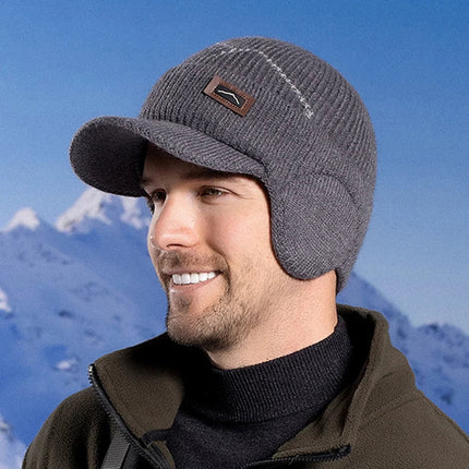 Bonnet cache - oreilles - Noir - Ajustable (du 54 au 59) | La boutique du chapeau