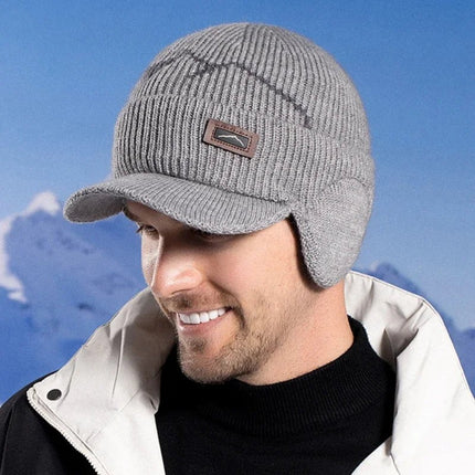 Bonnet cache - oreilles - Noir - Ajustable (du 54 au 59) | La boutique du chapeau