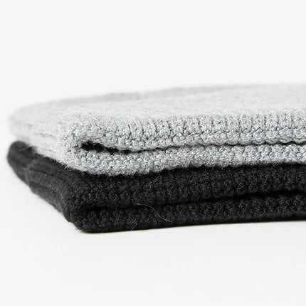 Bonnet cache - oreilles en coton - Noir - Ajustable (du 54 au 59) | La boutique du chapeau