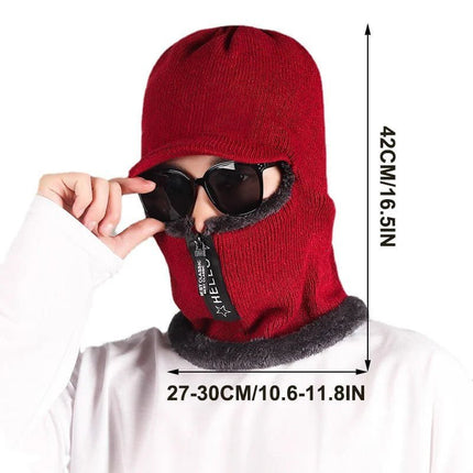 Bonnet cagoule homme - Noir - Ajustable (du 54 au 59) | La boutique du chapeau