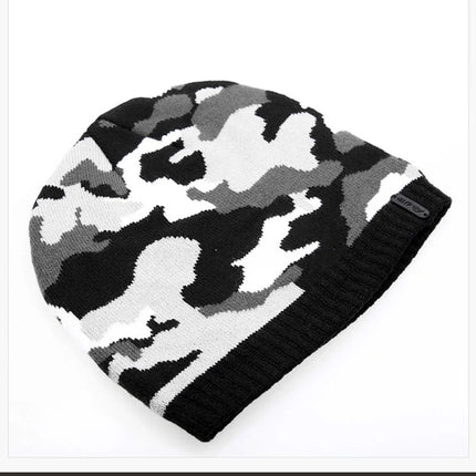 Bonnet camouflage - Noir - Ajustable (du 54 au 59) | La boutique du chapeau