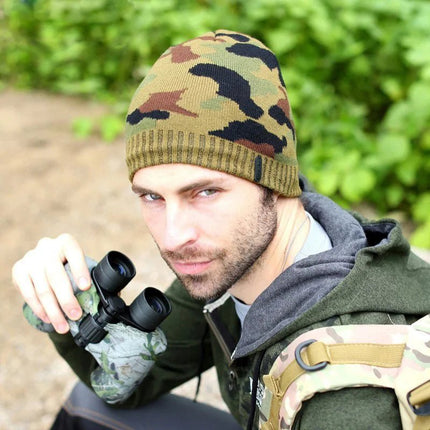 Bonnet camouflage - Vert - Ajustable (du 54 au 59) | La boutique du chapeau