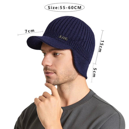 Bonnet casquette pour homme - Gris - Ajustable (du 54 au 59) | La boutique du chapeau