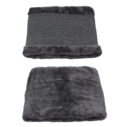 Bonnet chaud en laine - Gris - Ajustable (du 54 au 59) | La boutique du chapeau