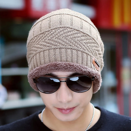Bonnet chaud pour homme - Bleu - Ajustable (du 54 au 59) | La boutique du chapeau