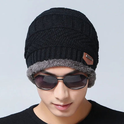 Bonnet chaud pour homme - Gris - Ajustable (du 54 au 59) | La boutique du chapeau