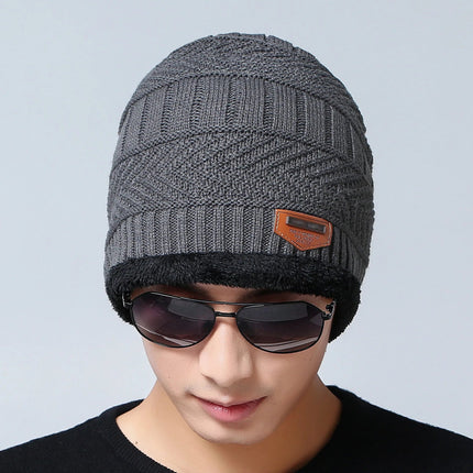 Bonnet chaud pour homme - Bleu - Ajustable (du 54 au 59) | La boutique du chapeau