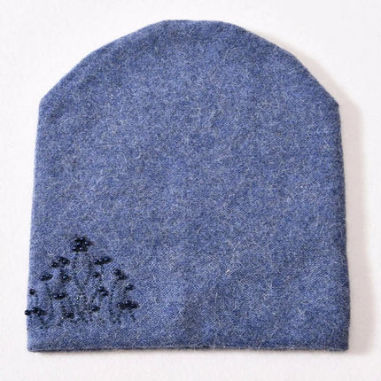 Bonnet d'hiver en tricot pour femme - Bleu 3 - Ajustable (du 54 au 59) | La boutique du chapeau