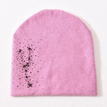 Bonnet d'hiver en tricot pour femme - Violet - Ajustable (du 54 au 59) | La boutique du chapeau