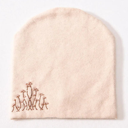 Bonnet d'hiver en tricot pour femme - Beige 3 - Ajustable (du 54 au 59) | La boutique du chapeau