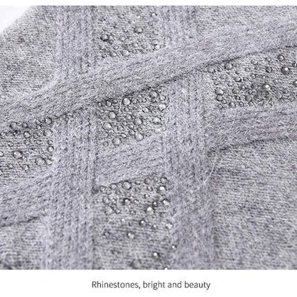 Bonnet d'hiver en tricot pour femme - Violet 3 - Ajustable (du 54 au 59) | La boutique du chapeau