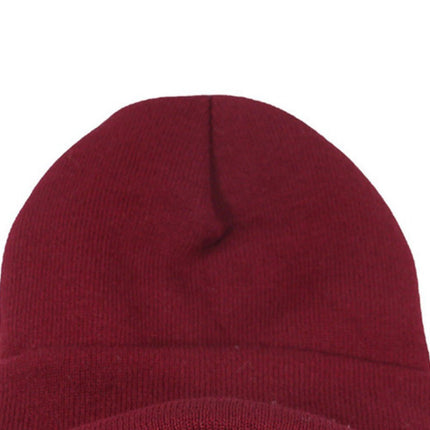 Bonnet d'hiver épais pour homme - Violet foncé - Ajustable (du 54 au 59) | La boutique du chapeau