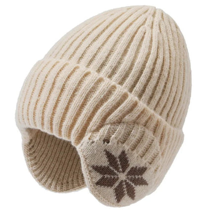 Bonnet d'hiver femme avec protection des oreilles - Marron - Ajustable (du 54 au 59) | La boutique du chapeau