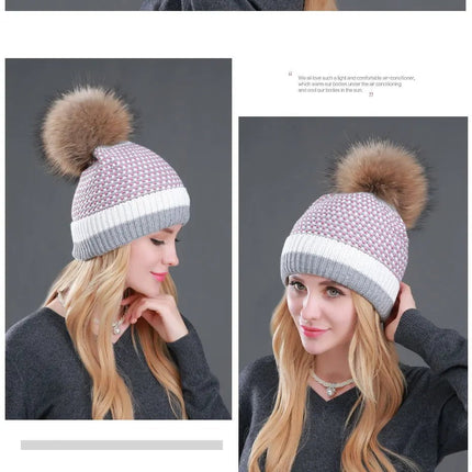 Bonnet en acrylique pour femme : léger et chaud - Noir 2 - Ajustable (du 54 au 59) | La boutique du chapeau