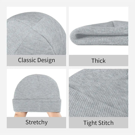 Bonnet en coton pour homme et femme - Gris clair - Ajustable (du 54 au 59) | La boutique du chapeau