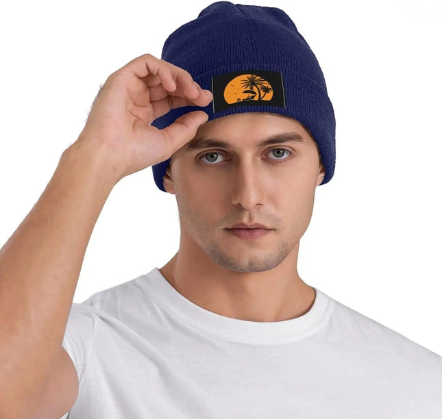 Bonnet en coton pour homme et femme - Bleu - Ajustable (du 54 au 59) | La boutique du chapeau