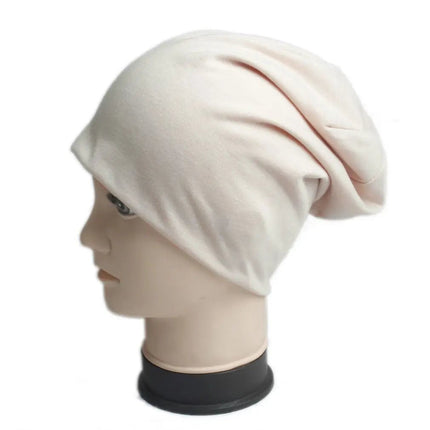 Bonnet en coton unisexe - Noir - Ajustable (du 54 au 59) | La boutique du chapeau