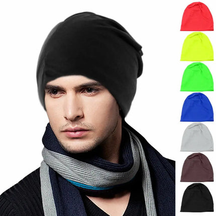 Bonnet en coton unisexe - Noir - Ajustable (du 54 au 59) | La boutique du chapeau