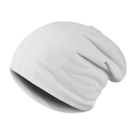 Bonnet en coton unisexe - Blanc - Ajustable (du 54 au 59) | La boutique du chapeau