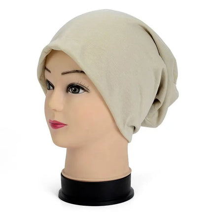 Bonnet en coton unisexe - Beige - Ajustable (du 54 au 59) | La boutique du chapeau