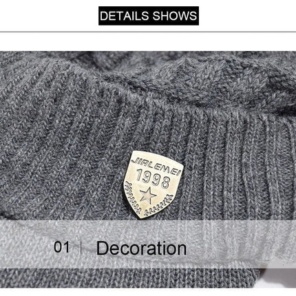 Bonnet en laine avec visière - Casquette seule Grise - Ajustable (du 54 au 59) | La boutique du chapeau