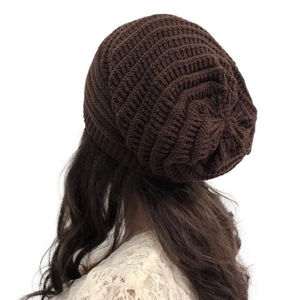 Bonnet en laine femme - Beige - Ajustable (du 54 au 59) | La boutique du chapeau