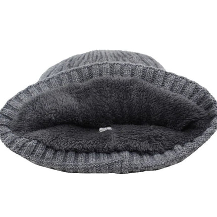 Bonnet en laine pour homme - Bleu - Ajustable (du 54 au 59) | La boutique du chapeau