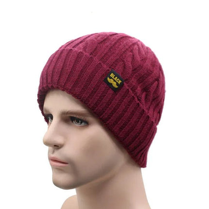 Bonnet en laine pour homme - Bleu - Ajustable (du 54 au 59) | La boutique du chapeau