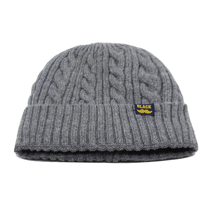 Bonnet en laine pour homme - Gris - Ajustable (du 54 au 59) | La boutique du chapeau