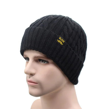Bonnet en laine pour homme - Bleu - Ajustable (du 54 au 59) | La boutique du chapeau