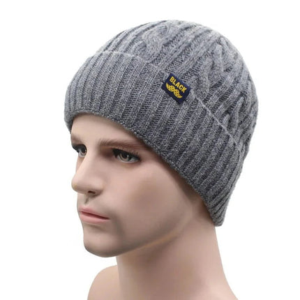 Bonnet en laine pour homme - Gris - Ajustable (du 54 au 59) | La boutique du chapeau