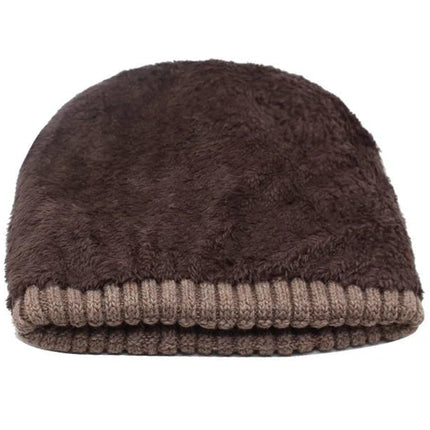 Bonnet en laine pour homme - Bleu - Ajustable (du 54 au 59) | La boutique du chapeau